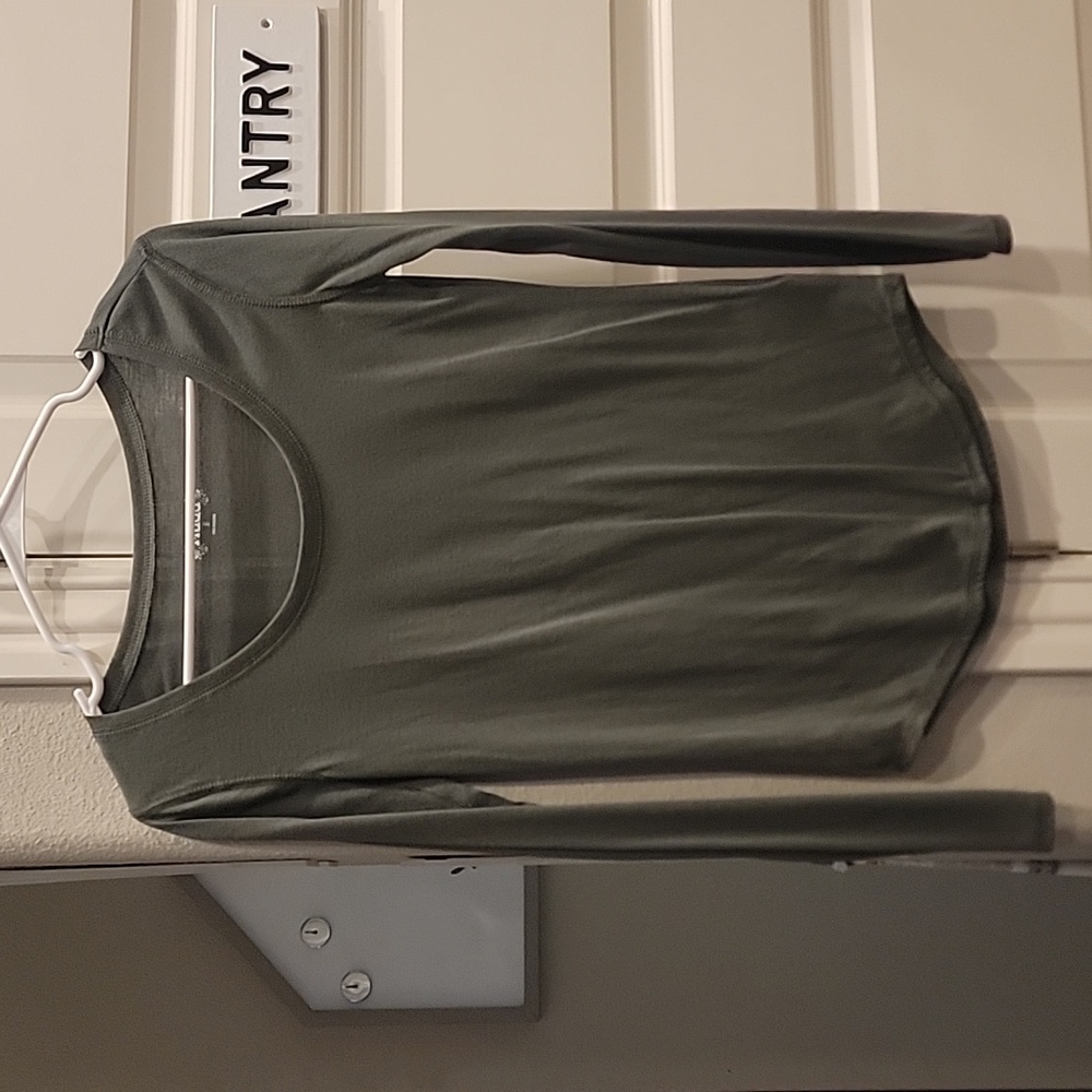 Mudd Small Army Green Top